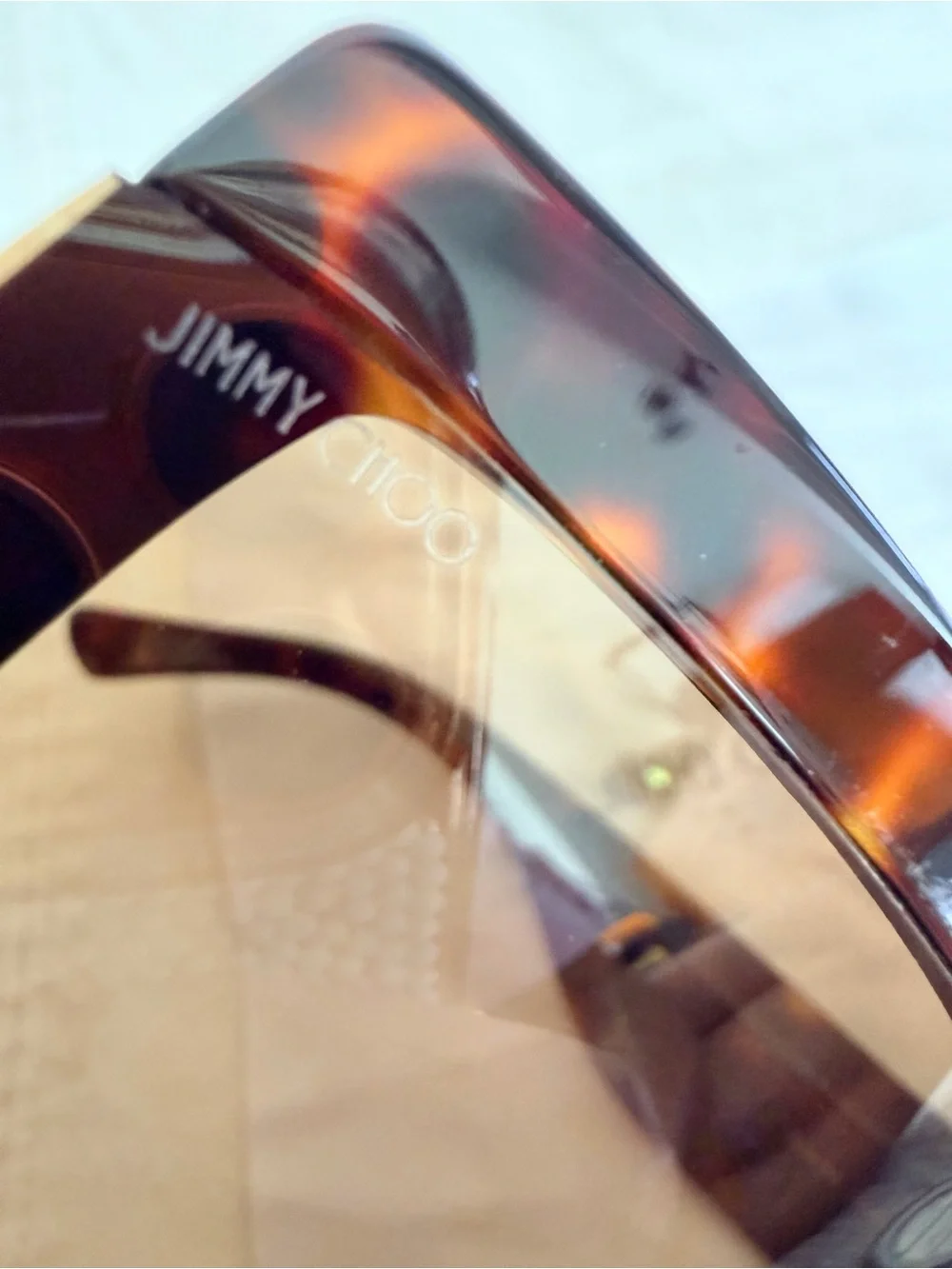 JIMMY CHOO Havana Square-Frame Sunglasses WMN